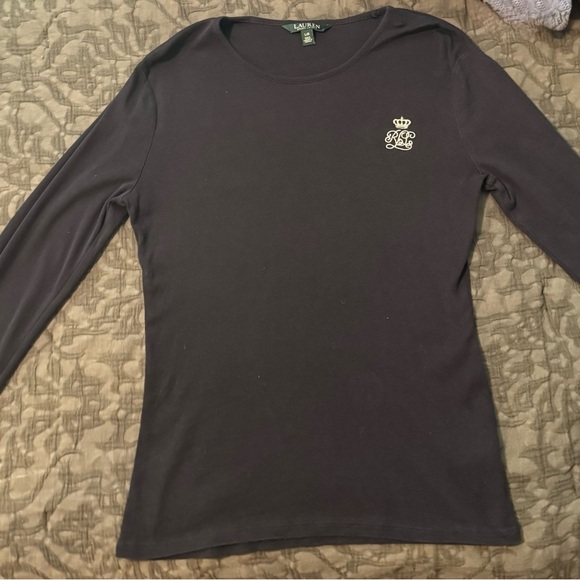 ✨ 2 PACK PRE-LOVED LAUREN RALPH LAUREN Crew neck long sleeve Tops✨ - Picture 5 of 14